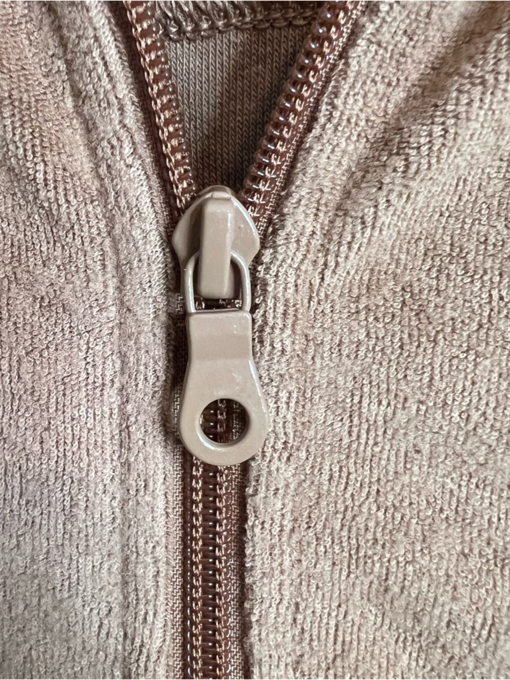 OFFLINE By Aerie Towel Terry Full Zip Sweatshirt Jacket. Size X-Large. NWT. - Picture 11 of 14